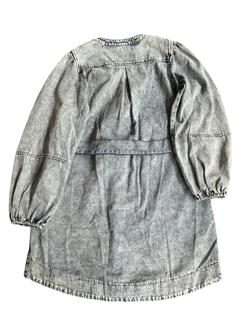 BALTIC BORN STONE WASHED TORA MINI DRESS SZ M LONG SLEEVE BRAND NEW WITH TAGS - Picture 5 of 13